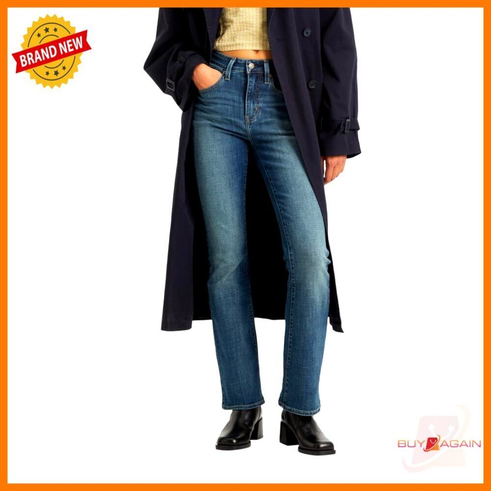 High Rise Bootcut Jeans Slim Fit 30-32 Inseam Leg Lengthening